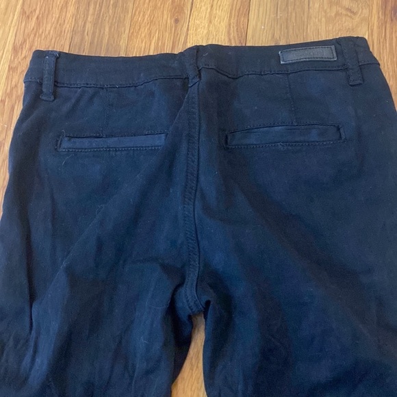 Blank NYC Girls Black Skinny Jeans With Zipper Detailing Size 14 - Picture 9 of 10